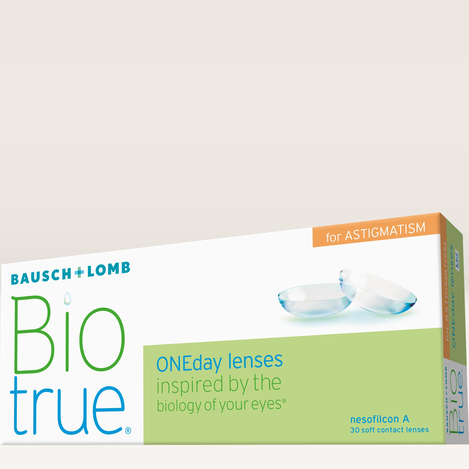 Lentes de Contacto Biotrue ONEday for Astigmatism